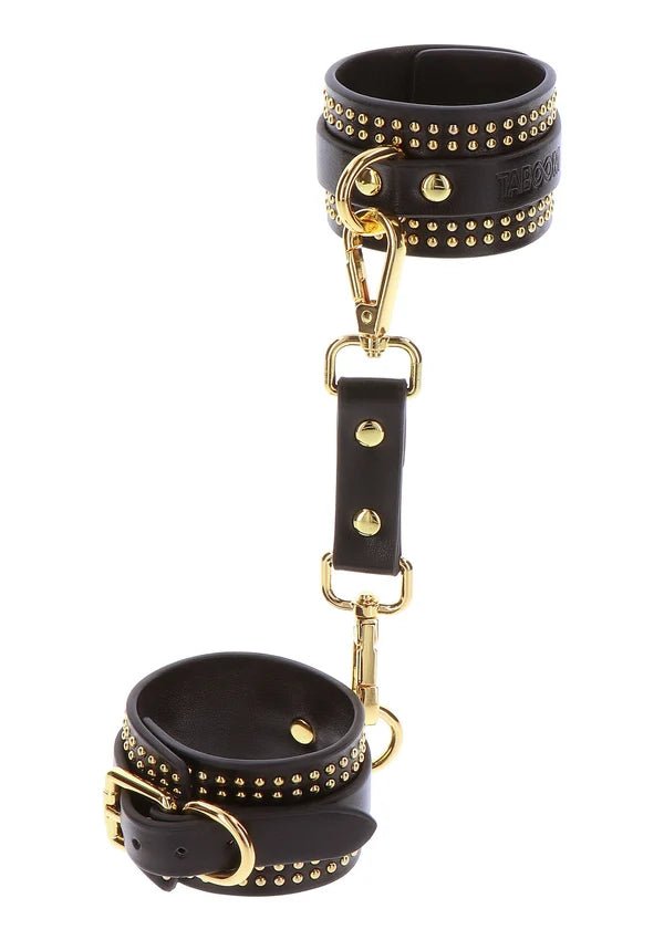 TABOOM – Stijlvolle Collar met Leiband, Handboeien of Voetboeien - Bondage accessoires - SM-speeltjes