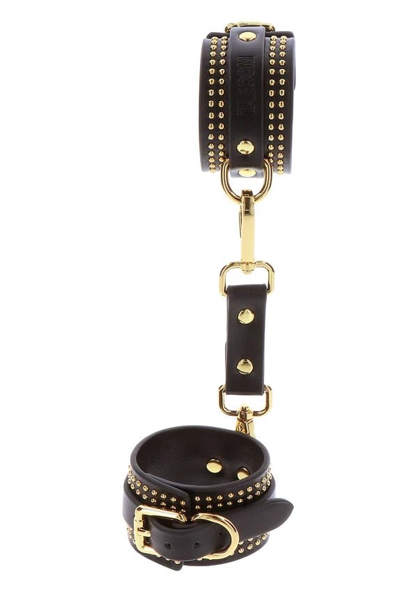 TABOOM – Stijlvolle Collar met Leiband, Handboeien of Voetboeien - Bondage accessoires - SM-speeltjes