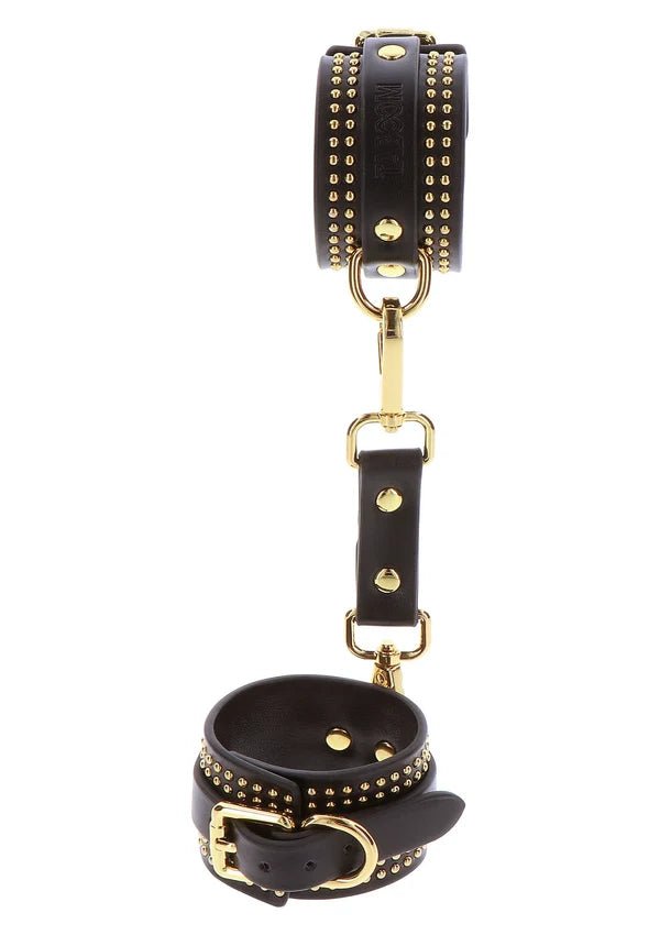 TABOOM – Stijlvolle Collar met Leiband, Handboeien of Voetboeien - Bondage accessoires - SM-speeltjes