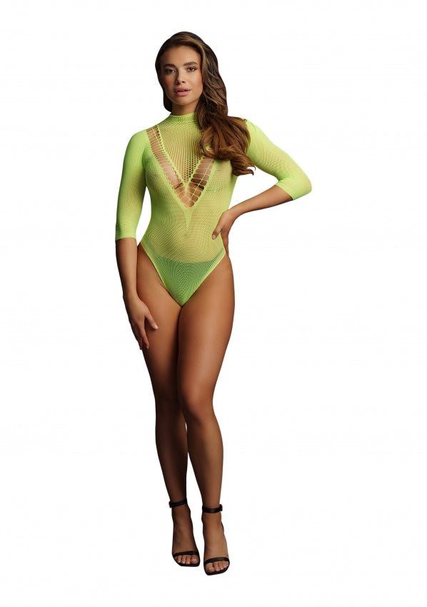 Teddy met Korte Mouwen licht groen OS (S/XL) - SM - speeltjes