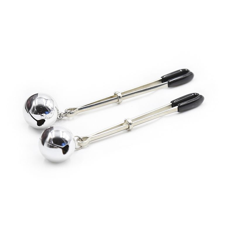 Tepelklemmen met Belletjes - Verstelbare Nipple Clamps met Speels Geluid - Tepelklemmen - SM - speeltjes
