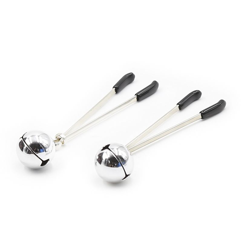 Tepelklemmen met Belletjes - Verstelbare Nipple Clamps met Speels Geluid - Tepelklemmen - SM - speeltjes
