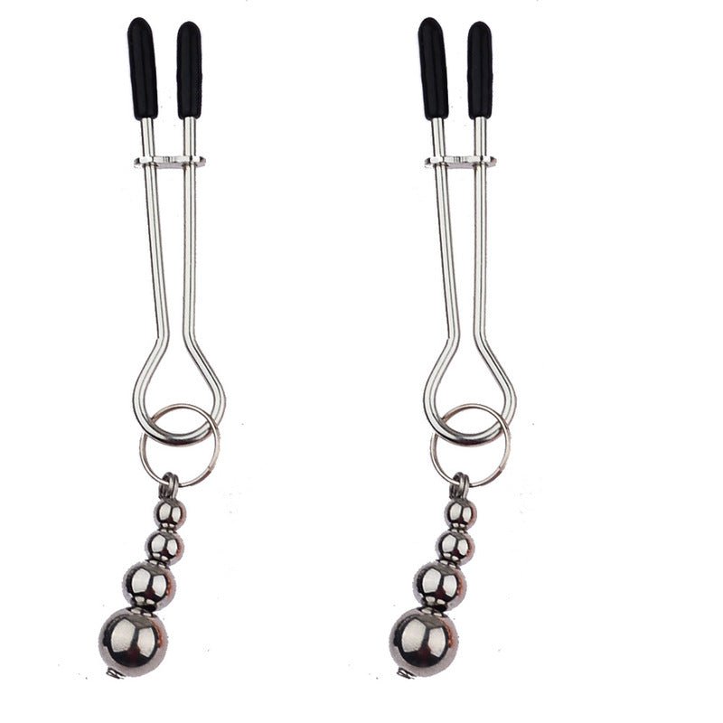Tepelklemmen met Gewichten 3 Balletjes - Nipple Clamps BDSM Toys 15g - BDSM Toys - SM - speeltjes