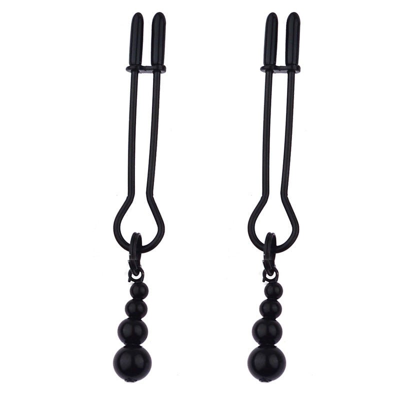 Tepelklemmen met Gewichten 3 Balletjes - Nipple Clamps BDSM Toys 15g - BDSM Toys - SM - speeltjes