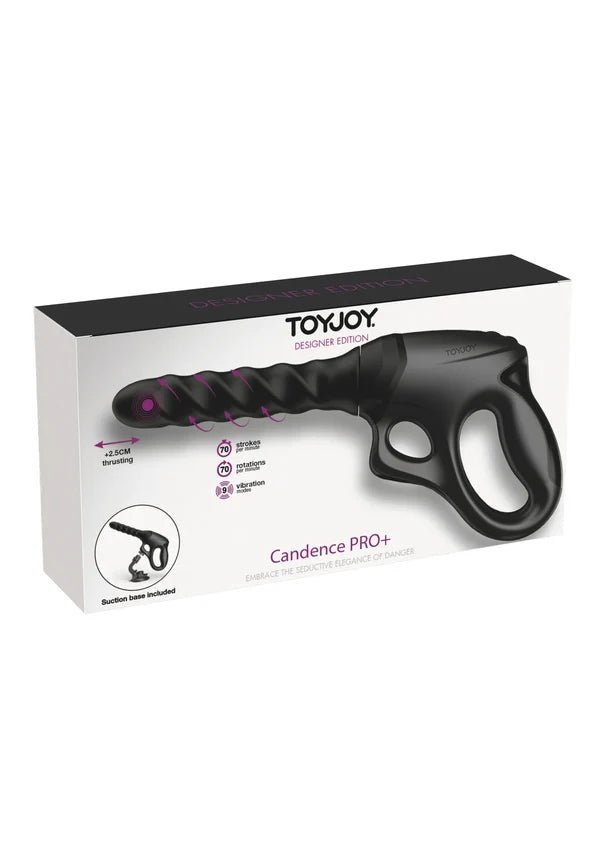 TOYJOY Cadence Fatale PRO+ – Gun Vibrator met Rotatie & Stootfunctie - Gun vibrator / sexmachine - SM-speeltjes
