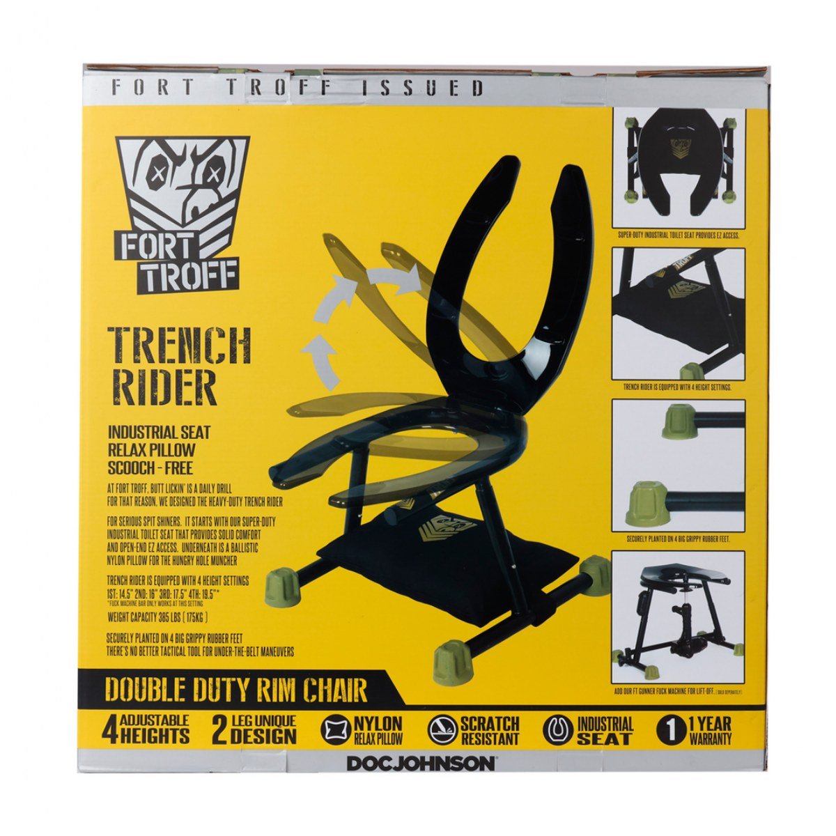 Trench rider (Koninginnen stoel) - SM - speeltjes