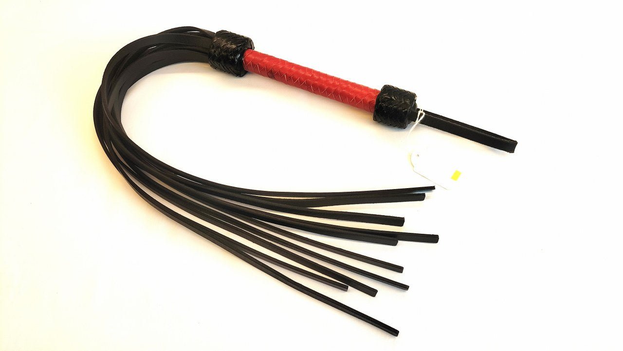 Tuig Leren Gesel 76cm - Impact Play Flogger BDSM Toy met 10 Falls - BDSM - SM - speeltjes