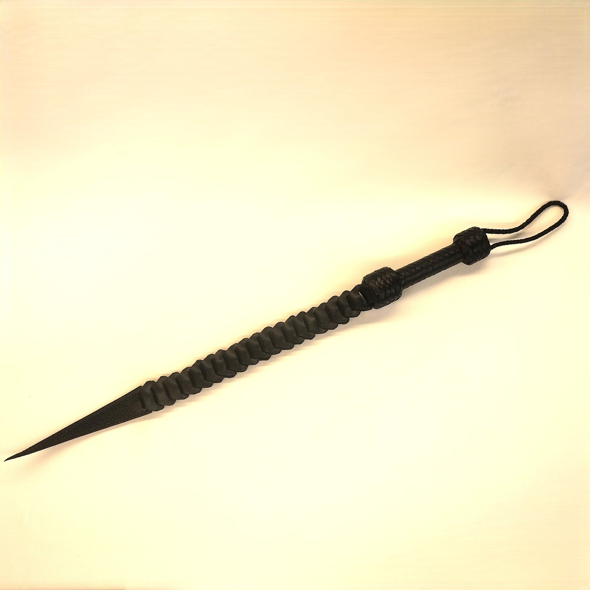 Tuigleder Korte Zweep met Schakels - 60cm Impact Play Gesel - Impact Play - Zwepen - SM - speeltjes