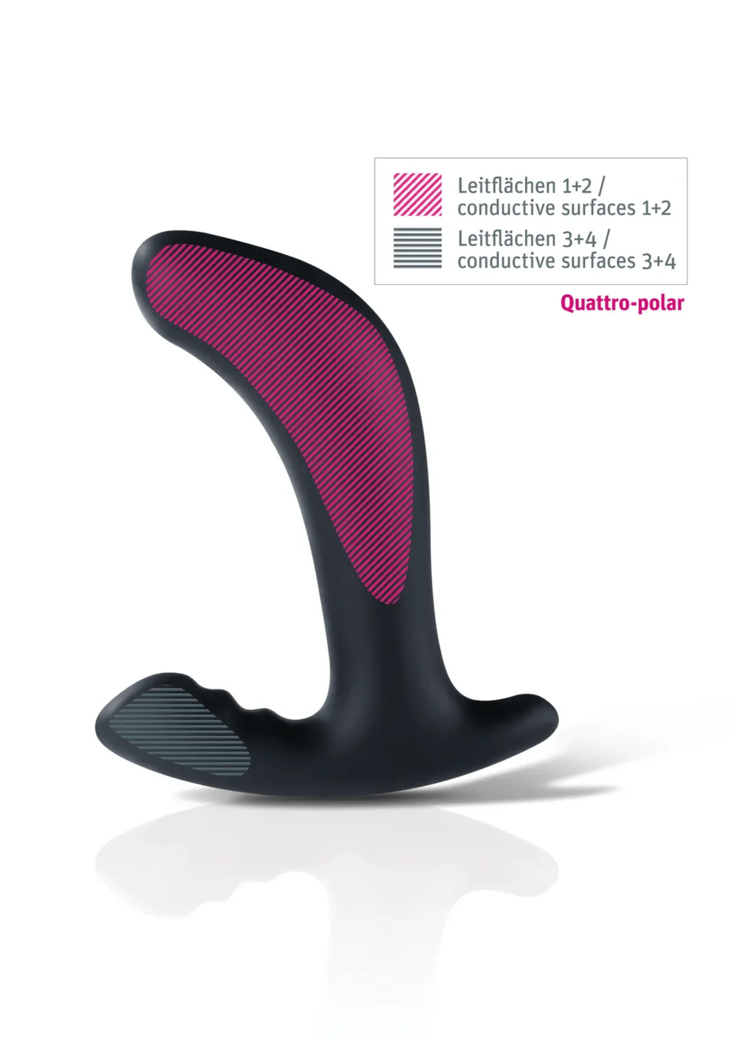 Twisting Tom Prostaatstimulator - Flex & Stay Electro Toebehoren voor Mystim - BDSM - SM - speeltjes