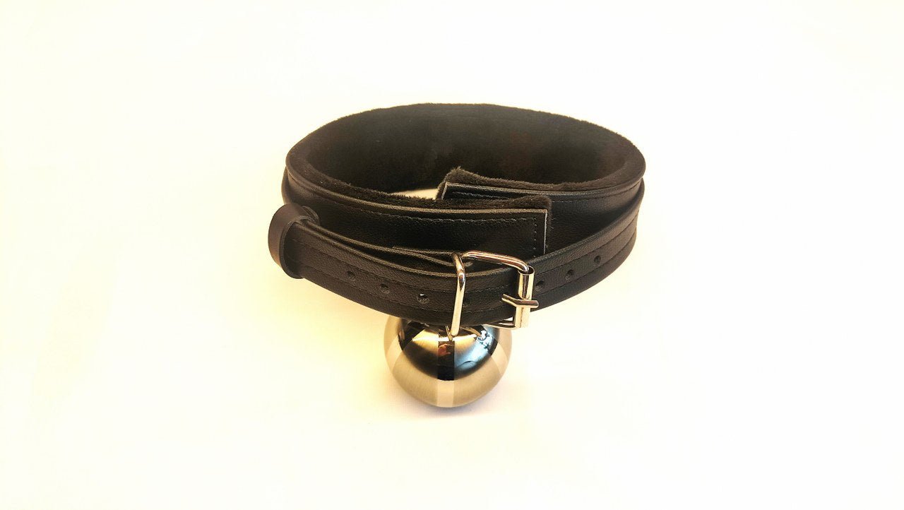 Vegan BDSM Collar Zwart Kunstleer - Handboeien Set Beginners - Collars - SM - speeltjes