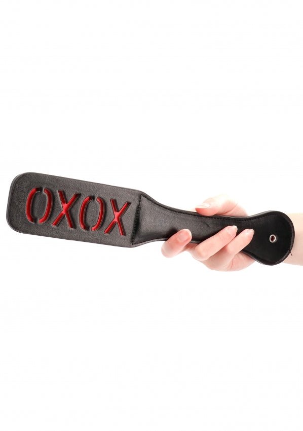 XOXO paddle zwart rood - SM - speeltjes