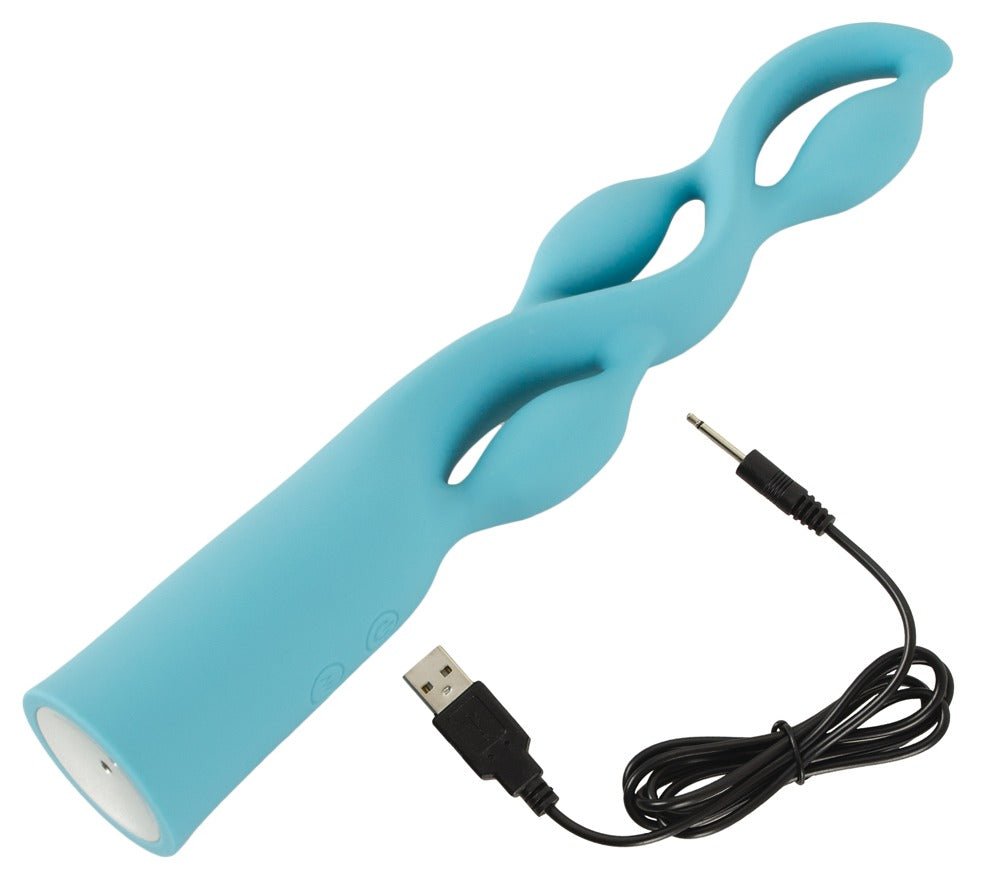 You2Toys Fabulous Vibrator Turquoise – 3 Motoren 7 Standen Waterproof 25cm - Vibrator - SM - speeltjes