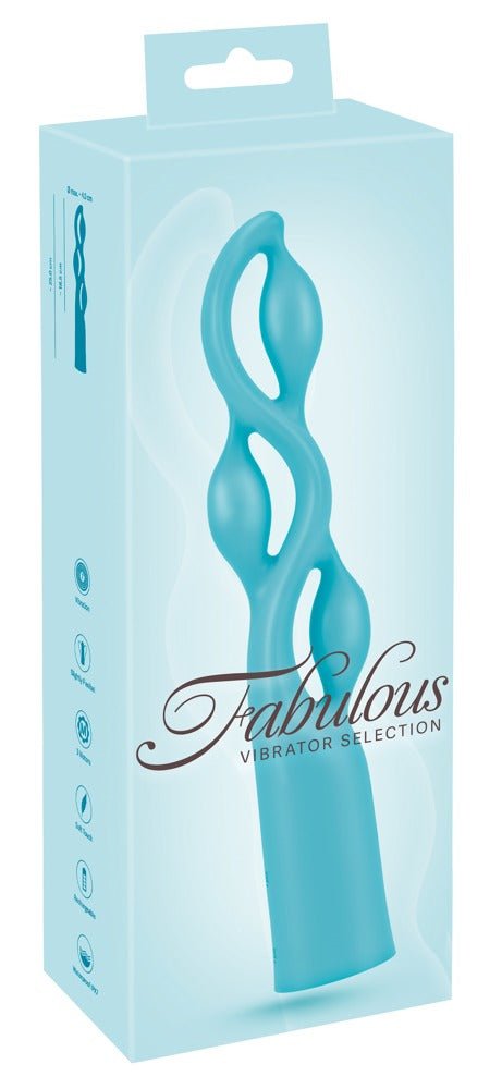 You2Toys Fabulous Vibrator Turquoise – 3 Motoren 7 Standen Waterproof 25cm - Vibrator - SM - speeltjes