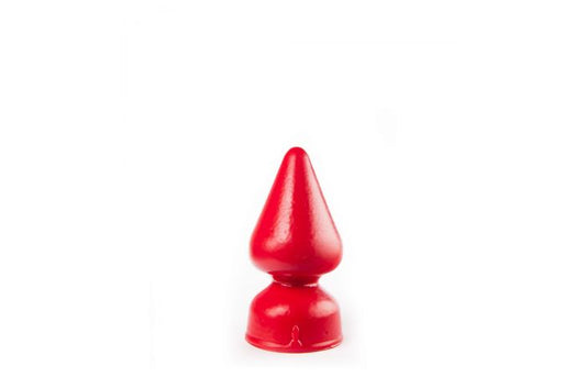 ZiZi Gasmo Red – Brede TPR Buttplug Ø 6,7 cm - Buttplug - SM-speeltjes