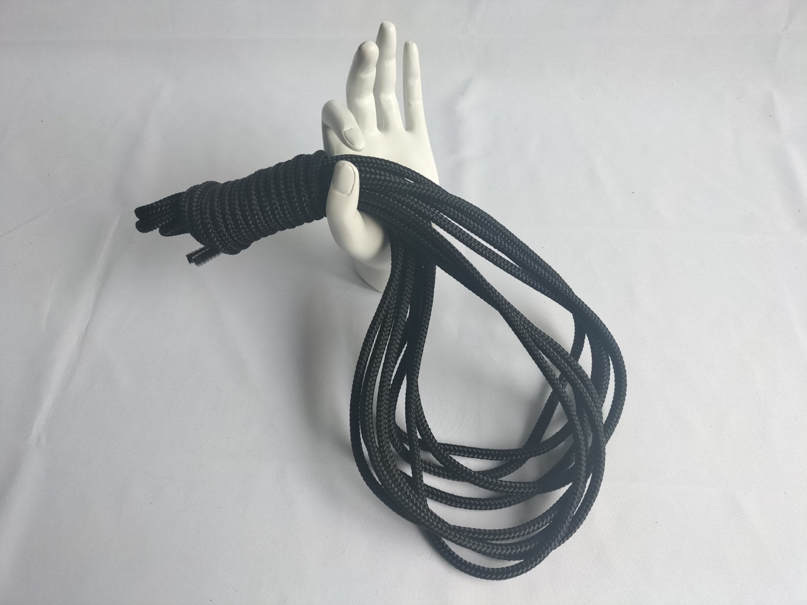 Zwart bondage touw type ppmf 6 mm - SM - speeltjes
