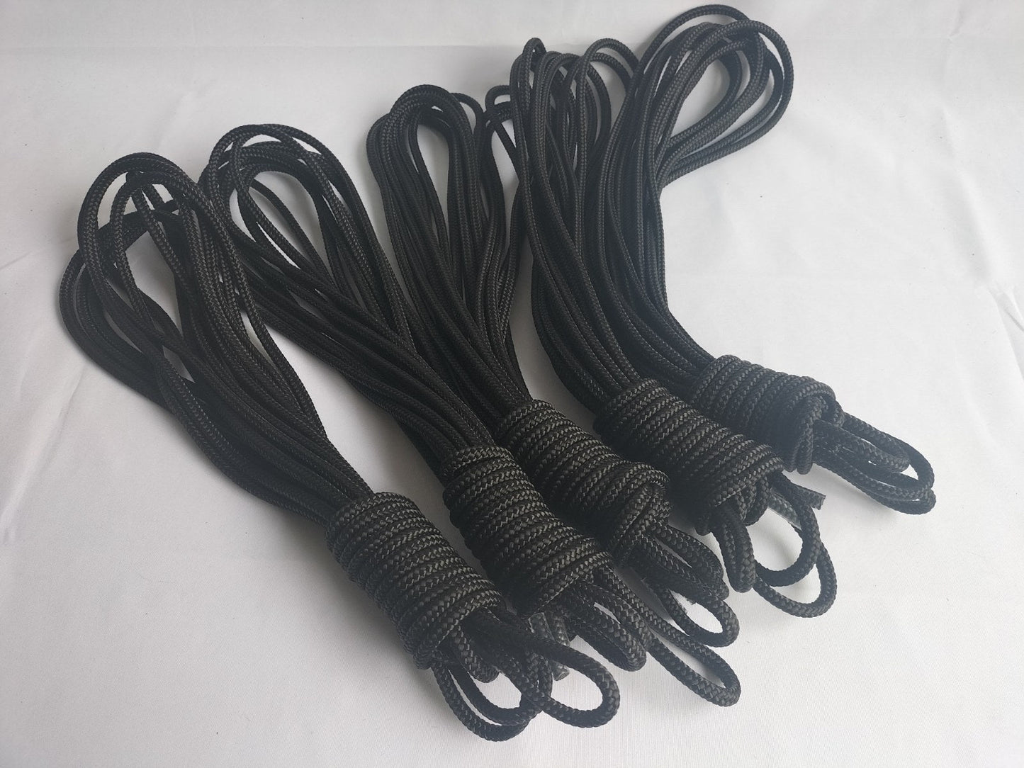 Zwart bondage touw type ppmf 6 mm - SM - speeltjes