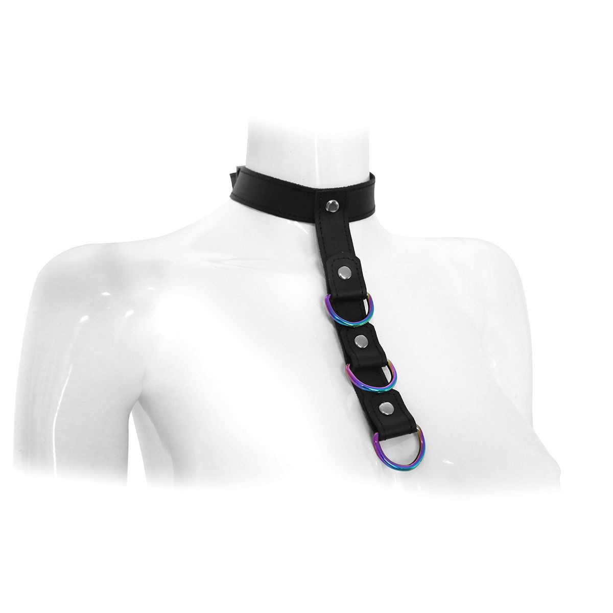 geef-je-bdsm-spel-een-extra-boost-met-deze-zwart-lederen-collar-met-rainbow-accenten-maak-handen-of-leiband-vastaan-de-3-voorziene-d-ringen-en-laat-je-verbeelding-helemaal-los-2
