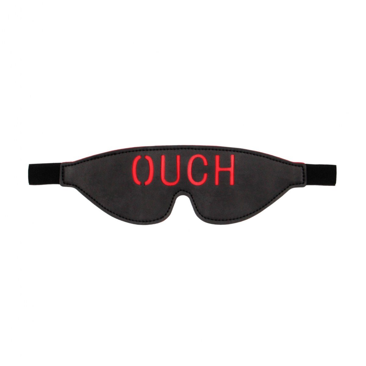 Zwart oogmasker OUCH - SM - speeltjes