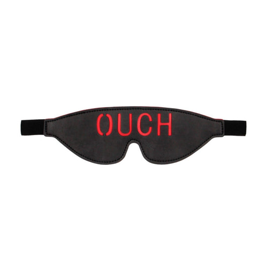 Zwart oogmasker OUCH - SM - speeltjes