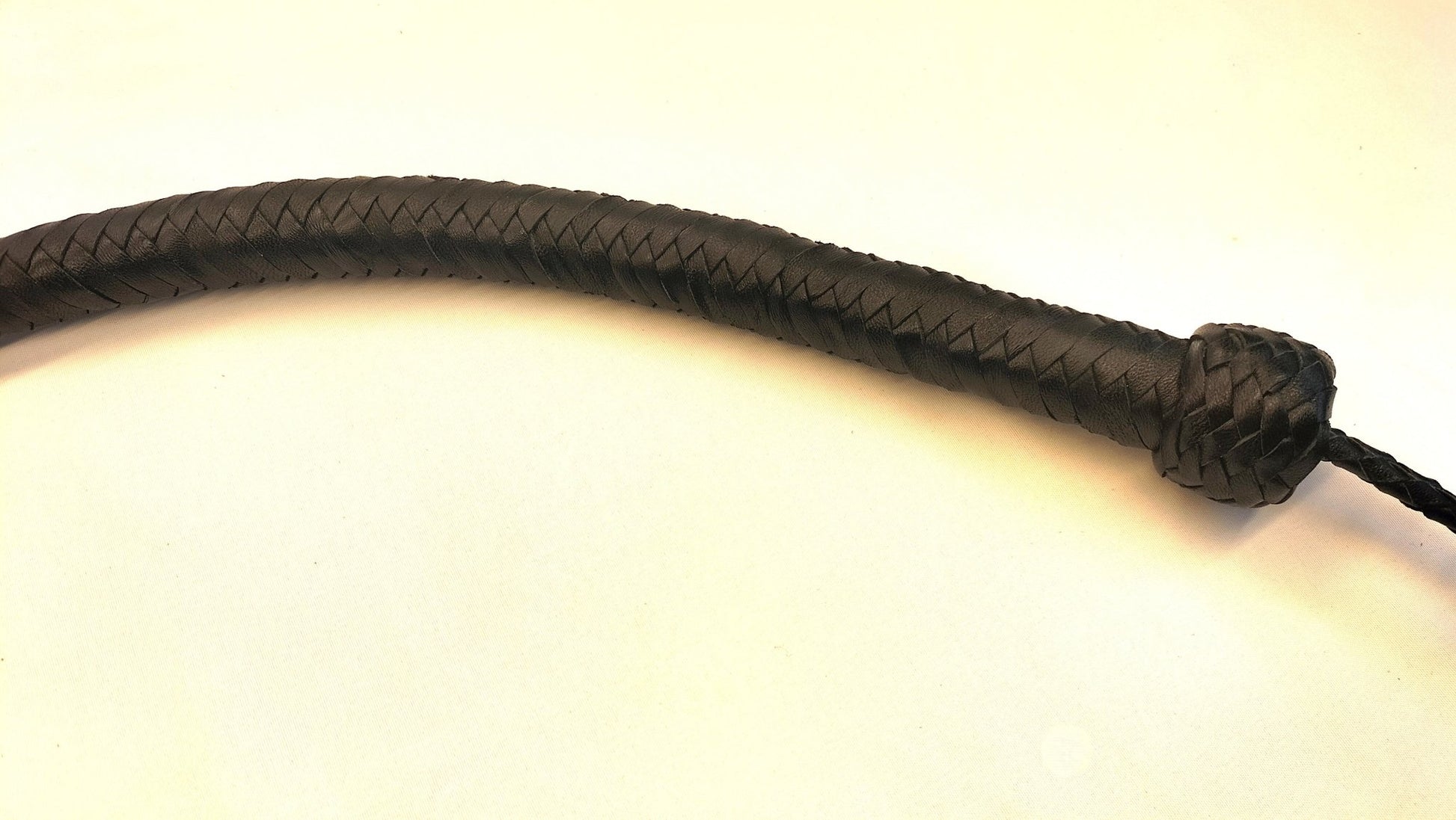 Zwarte Gespleten Snake Whip 99cm - Dubbele Bladjes BDSM Impact Toy - Impact Play - SM - speeltjes