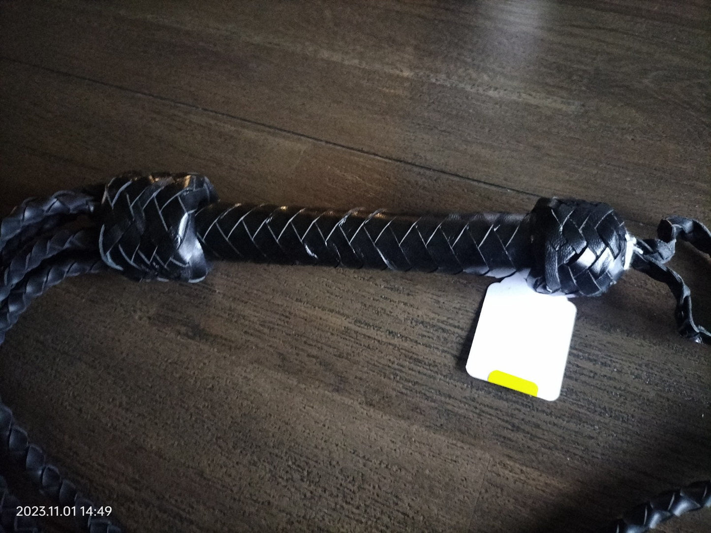 Zwarte silicone nine tail - SM - speeltjes