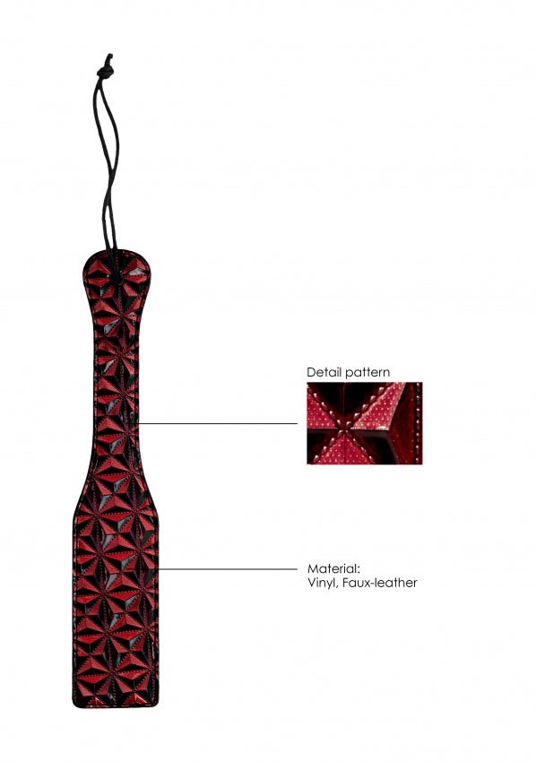 deze-rood-zwart-geruite-paddel-is-zowel-geschikt-voor-de-beginner-als-voor-de-gevorderde-beiden-kunnen-hier-vol-van-genieten-dankzij-zijn-ruit-patroon-geeft-hij-telkens-opnieuw-een-ander-gevoel-bij-impact-play-daarnaast-dankzij-zijn-vegan-makelijk-is-hij-nog-gemakkelijk-te-onderhouden-ook-3