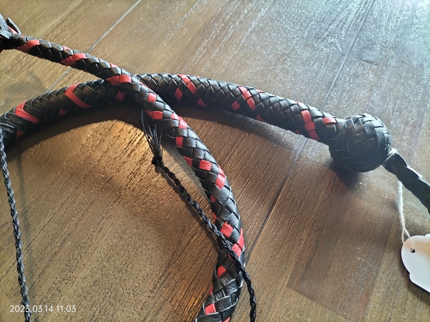 Snakewhip 3 pieds rouge/noir/blanc