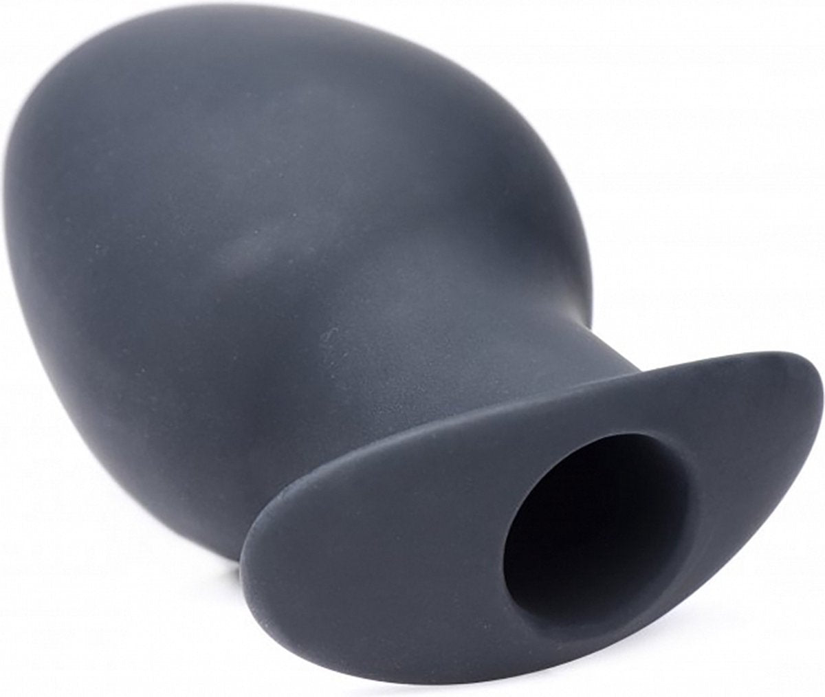 Hollow silicone anal plug LARGE