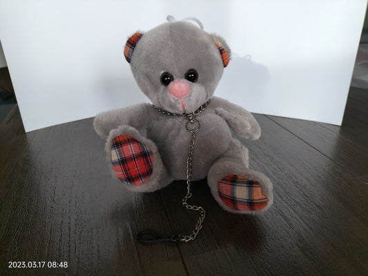 Kinky bear grijs 15 cm hoog