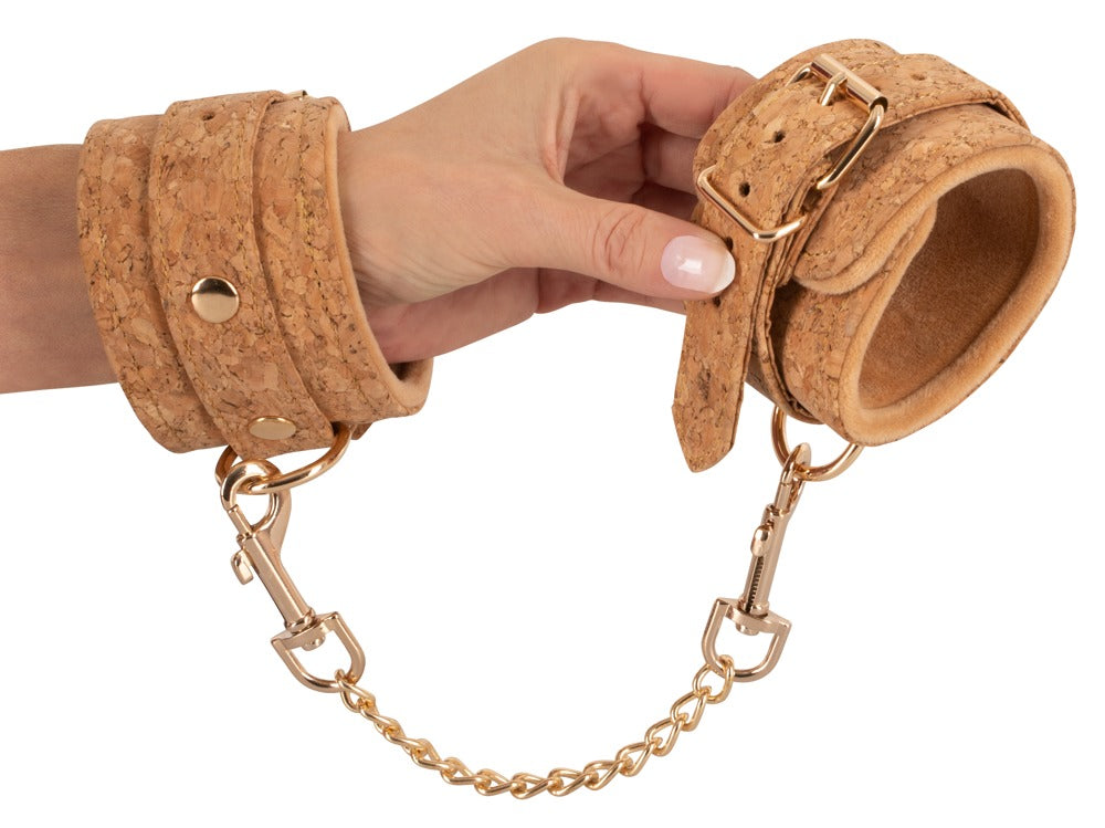 Vegan wrist cuffs 