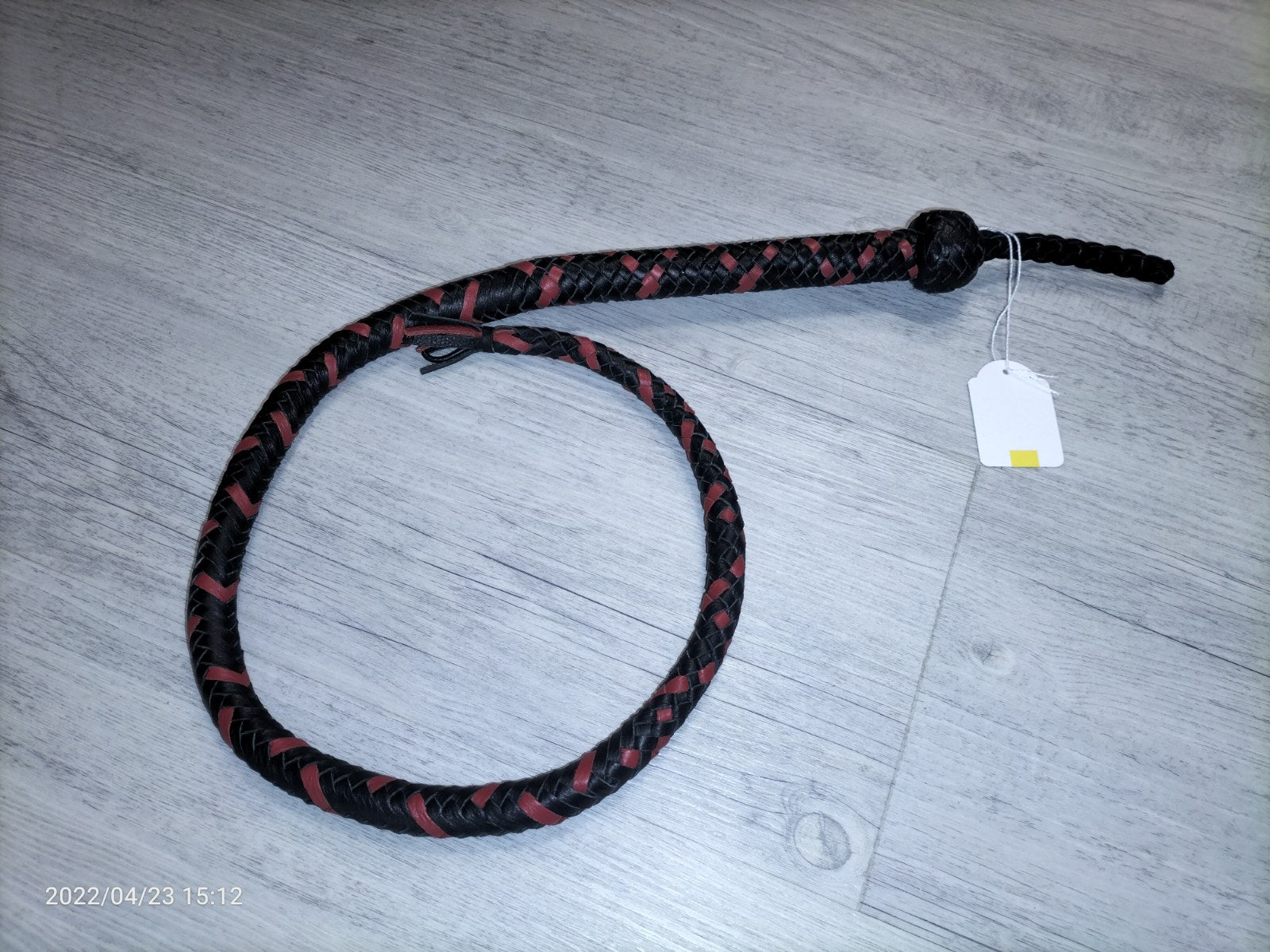 Black bull whip 90 cm – SM-speeltjes