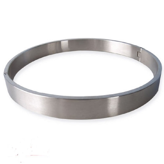 Story of O Stainless steel collar flat MATT polished size M