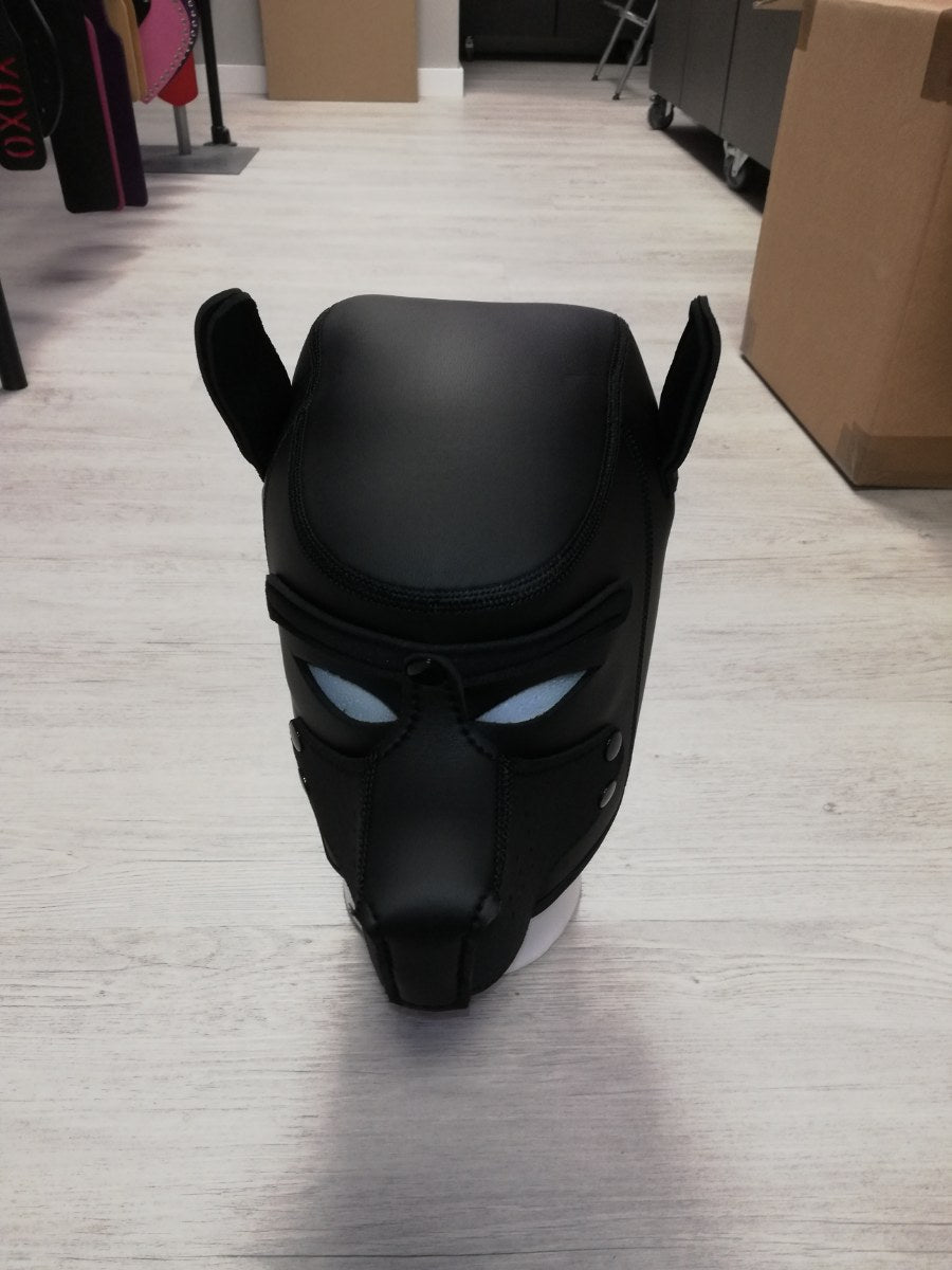 Puppy masker zwart