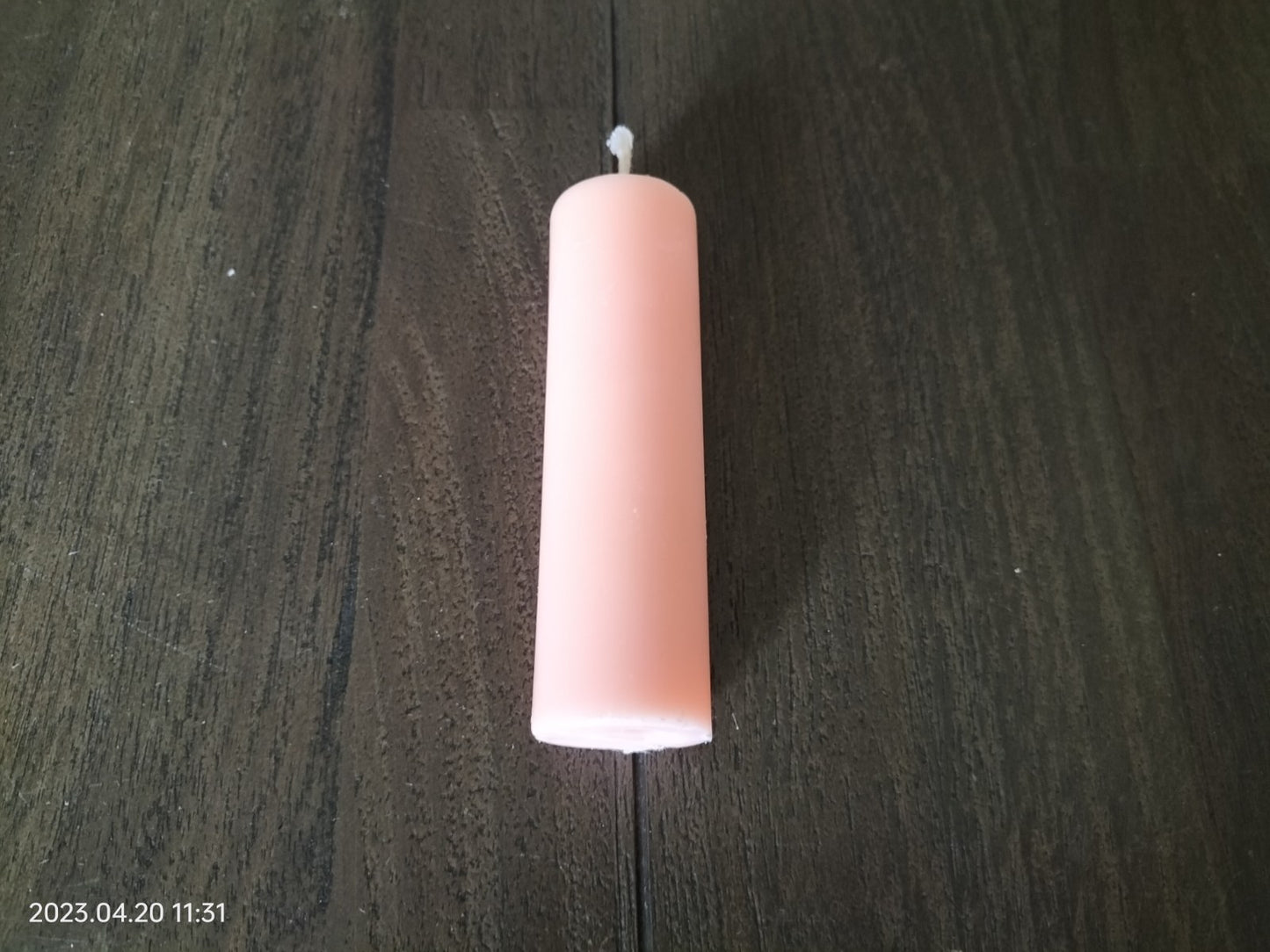 Drip candle pink