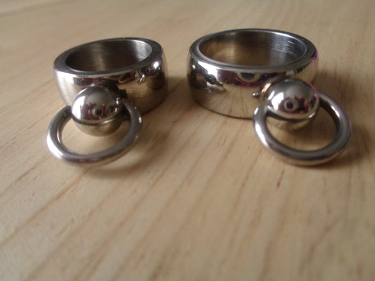 Stainless steel ring size 47