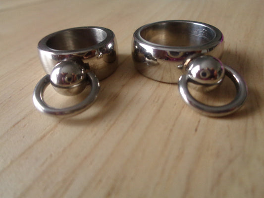 Stainless steel ring size 56