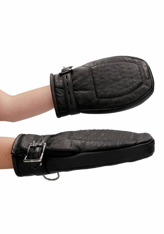 Bondage handschoenen met spikes - SM - speeltjes