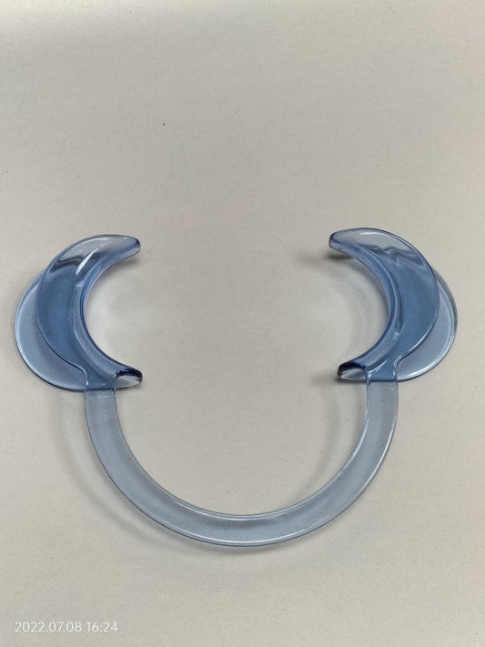 Cheek retractor licht blauw medium - SM - speeltjes
