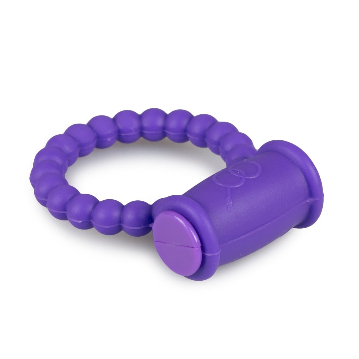 Cockring met vibrator paars - SM - speeltjes