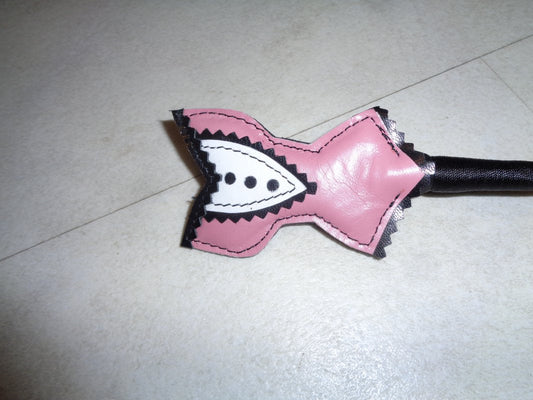 Crop met roze ledere korset - SM - speeltjes