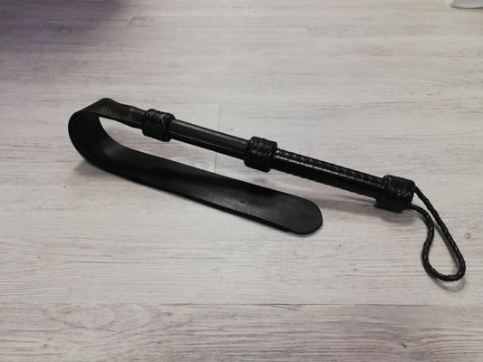 Dubbele lederen flap - SM - speeltjes