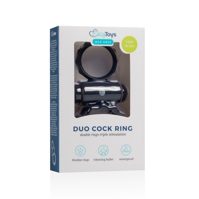 Duo vibrerende cockring - SM - speeltjes