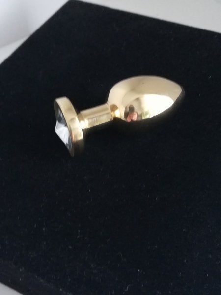 Goudkleurige Buttplug - SM - speeltjes