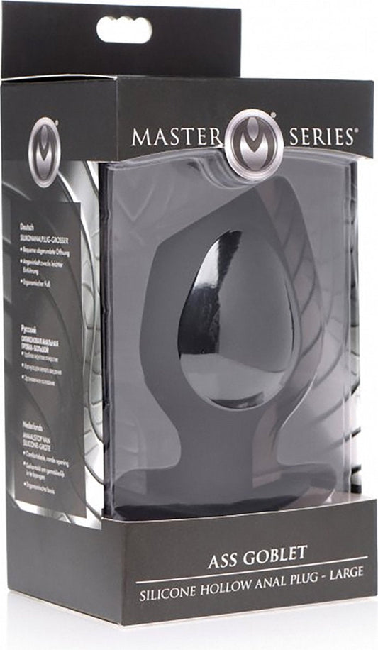 Hollow silicone anal plug LARGE - SM - speeltjes