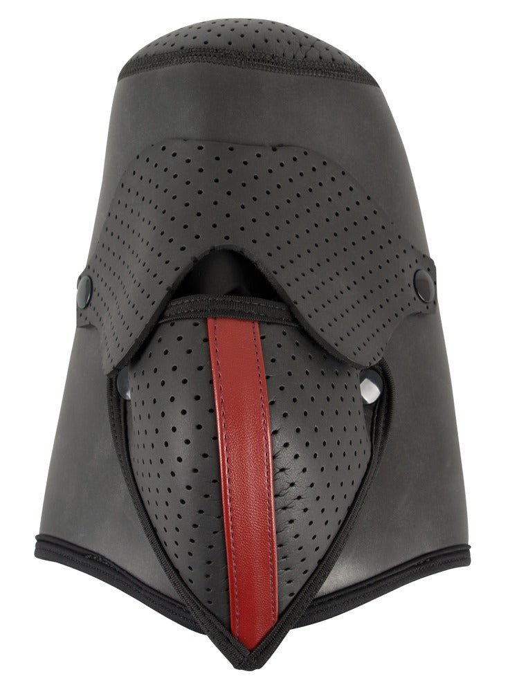 Hoofdmasker met donkerrood accent - SM - speeltjes