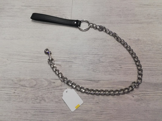 Leiband met zwart handvat - SM - speeltjes