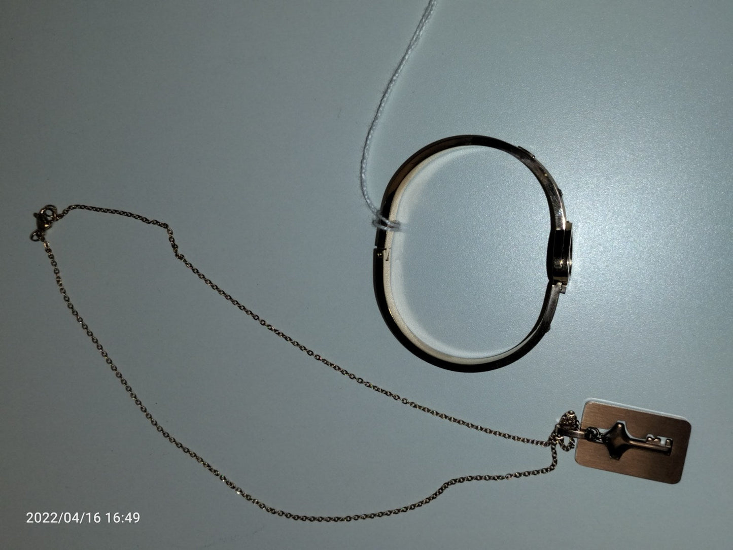 Owned en slaved armband + ketting rosé kleurig - SM - speeltjes