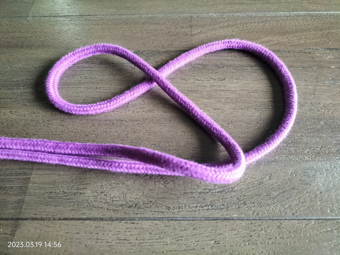 Paars katoen touw 6 mm - SM - speeltjes