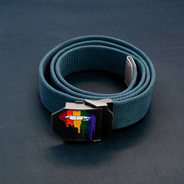 Pride lips broeksriem - SM - speeltjes