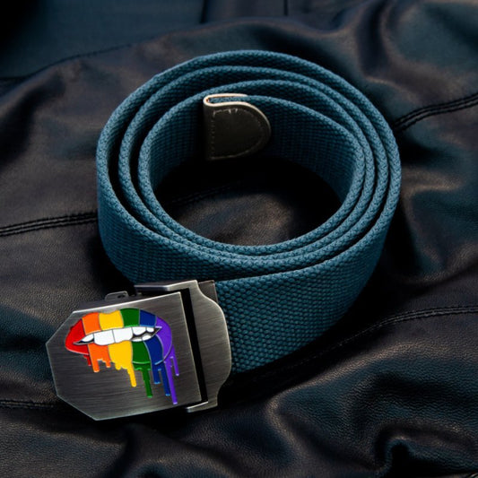 Pride lips broeksriem - SM - speeltjes